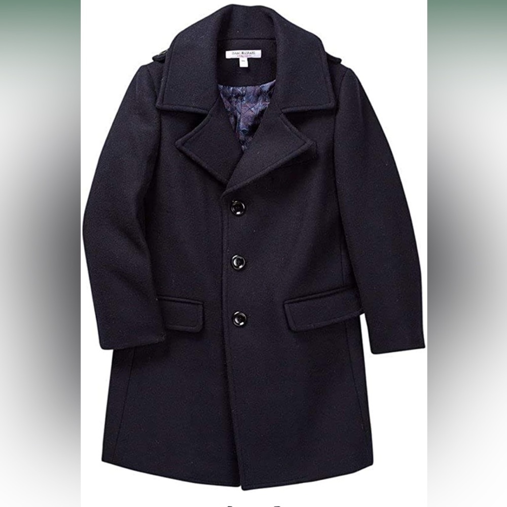 Isaac Mizrahi Wool Coat for Young Boys Sz:18